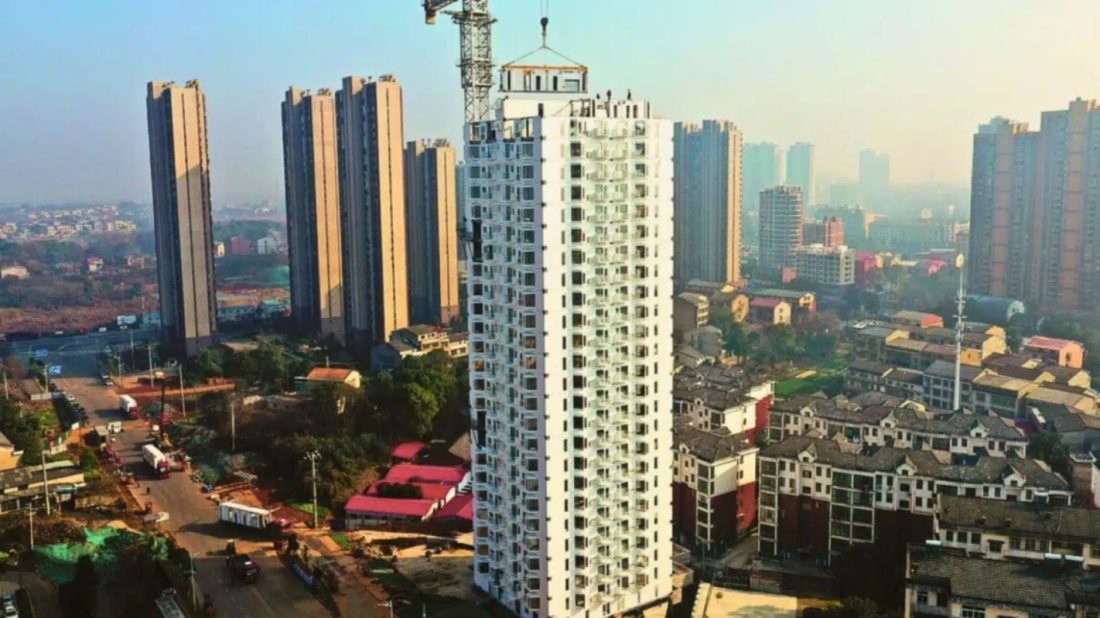 Un bloc de 26 de etaje construit în doar 5 zile. Cum schimbă China modul în care sunt ridicate clădirile