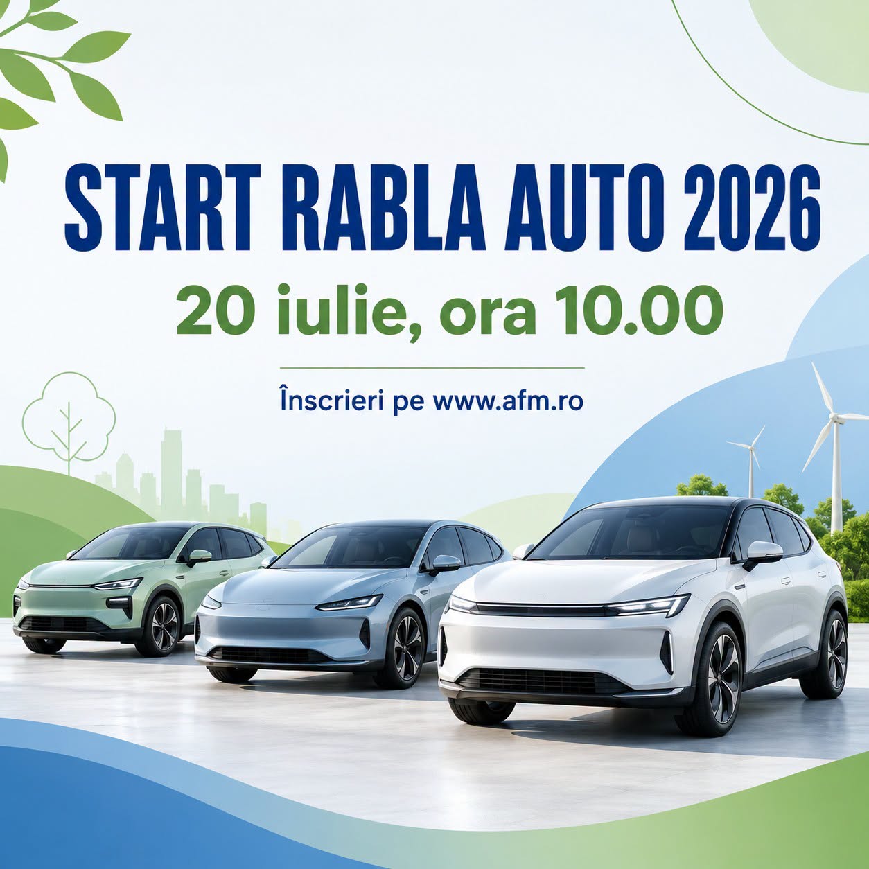 Programul Rabla 2026 începe pe 20 iulie. Când se pot înscrie persoanele fizice și ce sume oferă statul pentru o mașină nouă