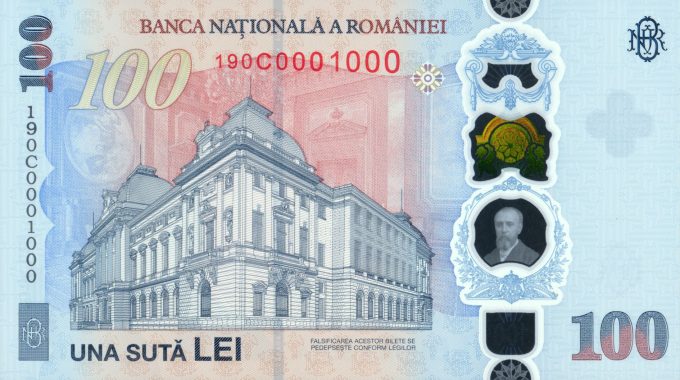 BNR lansează o bancnotă aniversară de 100 de lei dedicată lui Eugeniu Carada
